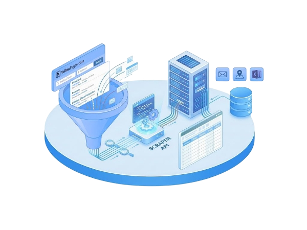 yellow pages scraper api